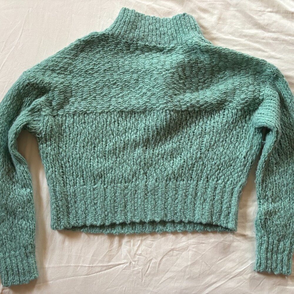 Everlane Medium Green Mist Sweater - Picture 4 of 5